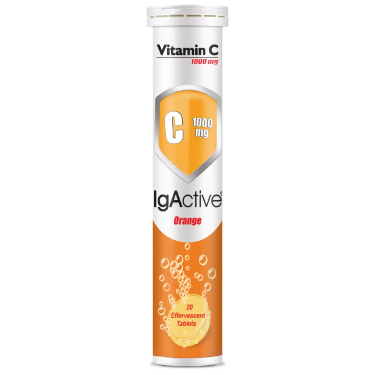 IgActive Vitamin C 1000mg - 20 Αναβράζοντα Δισκία