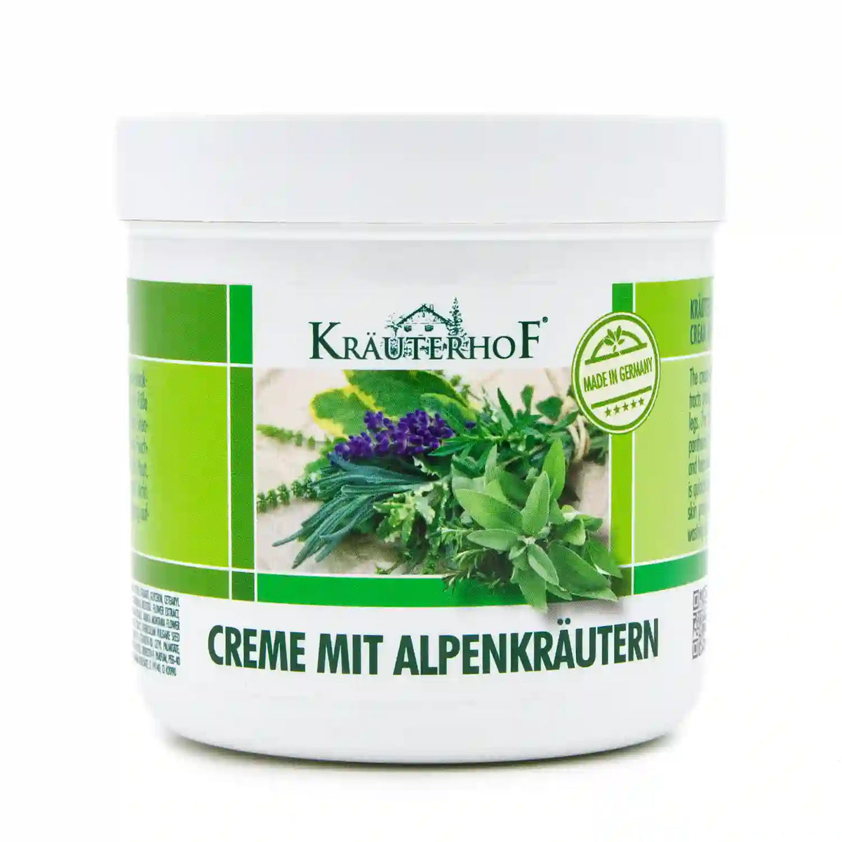 Krauterhof Κρέμα Ποδιών με Βότανα των Άλπεων & Βούτυρο Καριτέ (250ml)