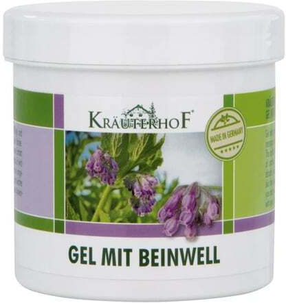 Kräuterhof Gel Αποκατάστασης με Σύμφυτο – Συμπληρωτματική Φροντίδα στην Αποκατάσταση Τραυματισμών (250ml)