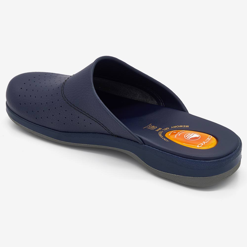 Ceyo 9846 Flex-1 Ανδρικά Ανατομικά Σαμπό με Τζελ στην Φτέρνα Μπλε