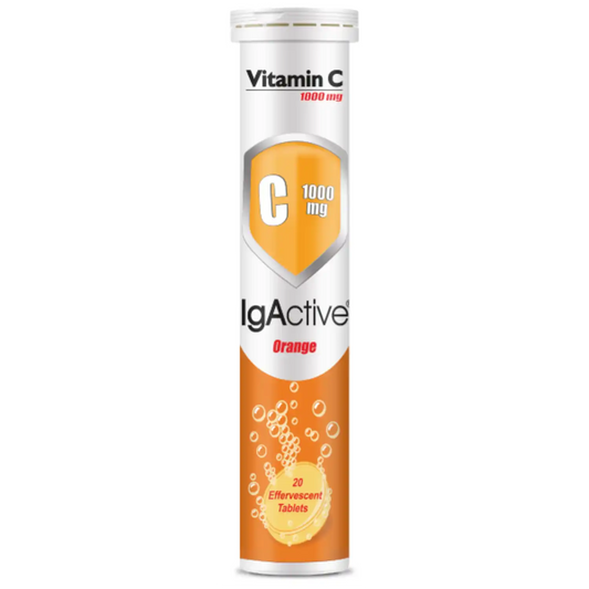 IgActive Vitamin C 1000mg - 20 Αναβράζοντα Δισκία