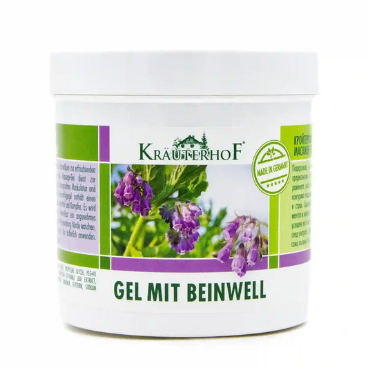 Krauterhof Gel Αποκατάστασης με Σύμφυτο – Συμπληρωματική Φροντίδα στην Αποκατάσταση Τραυματισμών (250ml)