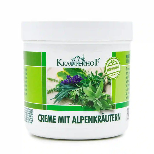Krauterhof Κρέμα Ποδιών με Βότανα των Άλπεων & Βούτυρο Καριτέ (250ml)