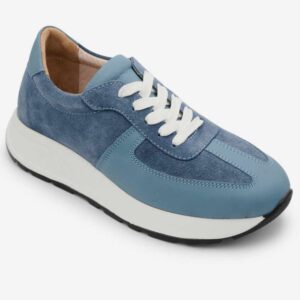 Level Anatomic 3176 Γυναικεία Παπούτσια Sneakers Δερμάτινα Σιέλ