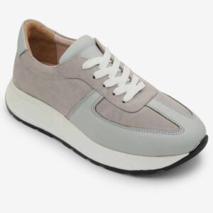 Level Anatomic 3176 Γυναικεία Παπούτσια Sneakers Δερμάτινα Γκρι