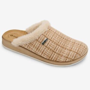 Level Anatomic 4102 Γυναικείες Ανατομικές Παντόφλες Υφασμάτινες Μπεζ