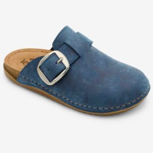 Level Anatomic 4108 Γυναικείες Ανατομικές Παντόφλες με Αγκράφα Μπλε